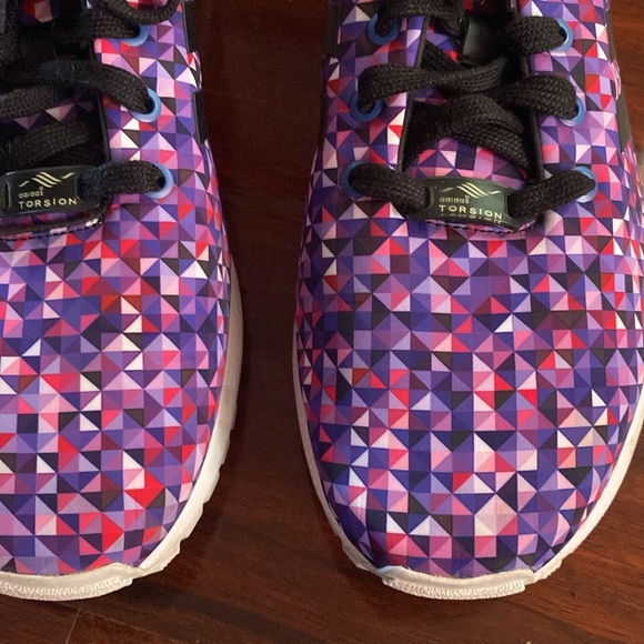 Adidas ZX Flux Prism  Multicolor Men Size  12 - Picture 3 of 6